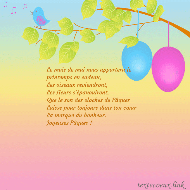 Salutations de Pâques