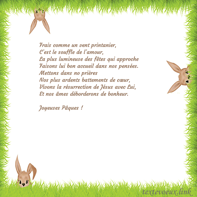 lapin de Pâques