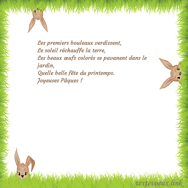 lapin de Pâques