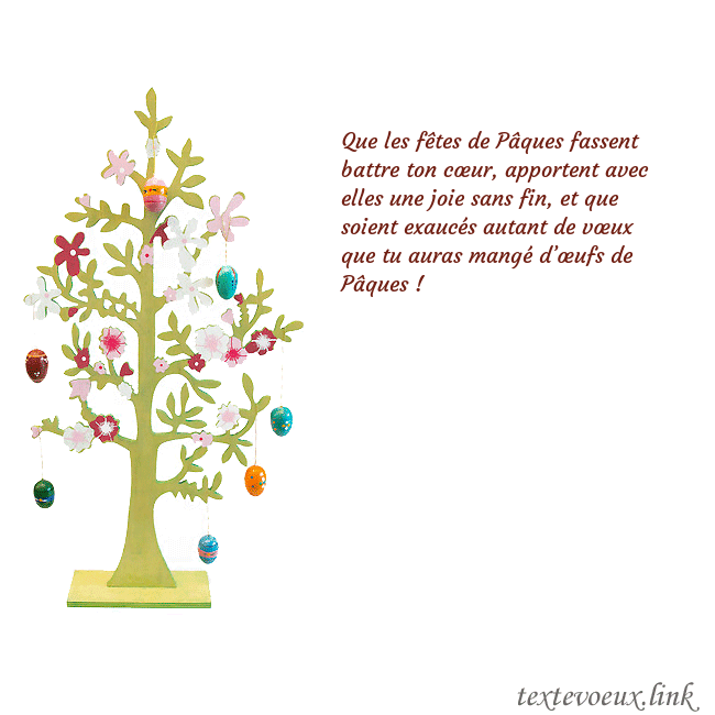 arbre de pâques
