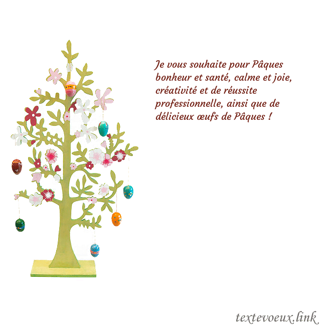 arbre de pâques