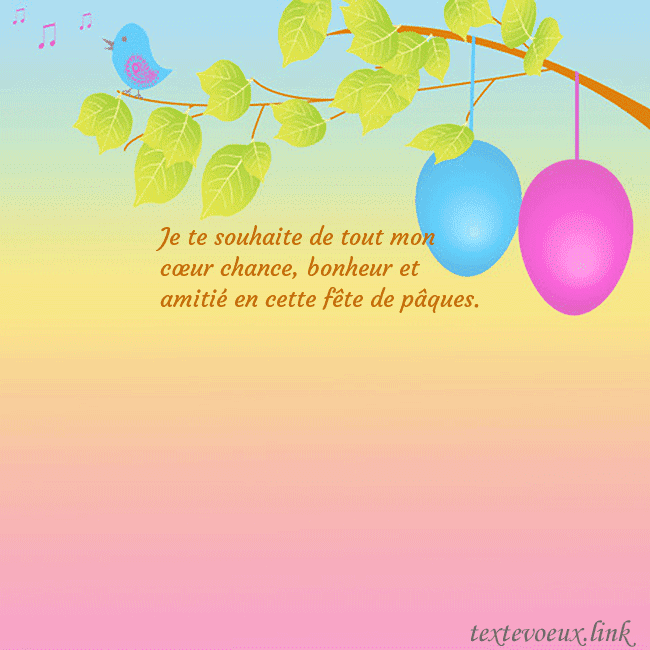 Salutations de Pâques