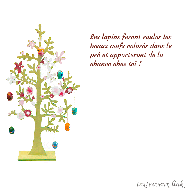 arbre de pâques