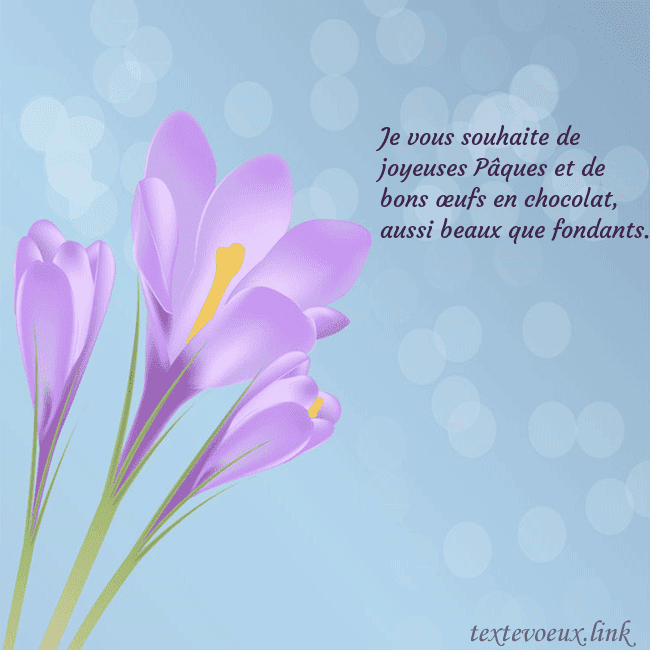 Cartes de vœux avec crocus