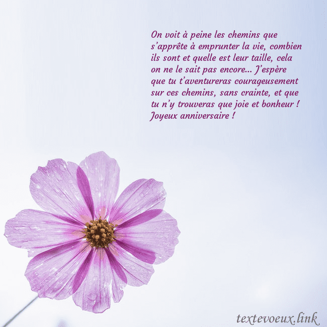 Carte électronique avec fleur violette