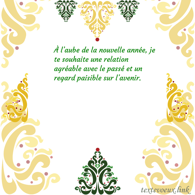 Carte de vœux avec des décorations de Noël
