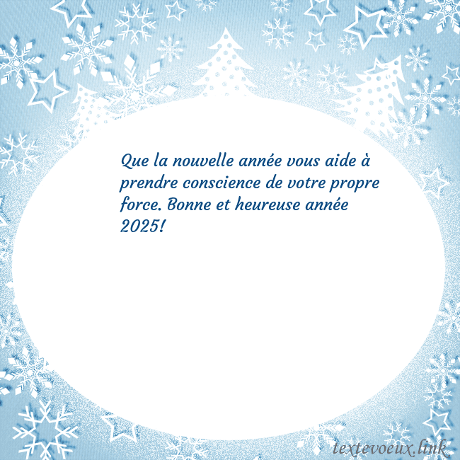 Carte de Noël avec des arbres de Noël blancs et des flocons de neige