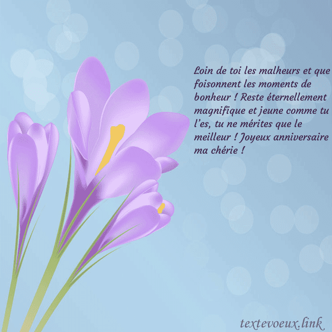 Cartes de vœux avec crocus