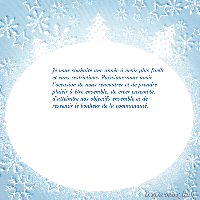 Carte de Noël avec des arbres de Noël blancs et des flocons de neige