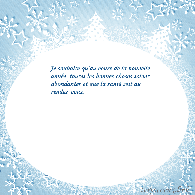Carte de Noël avec des arbres de Noël blancs et des flocons de neige