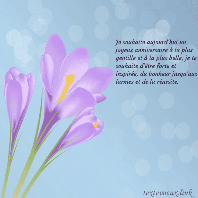 Cartes de vœux avec crocus