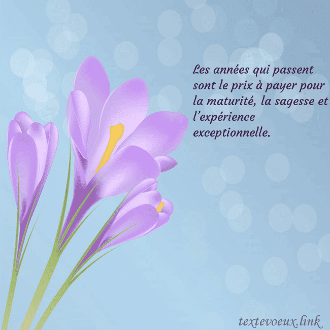 Cartes de vœux avec crocus