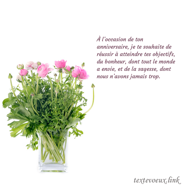 Cartes de vœux avec des fleurs dans un vase