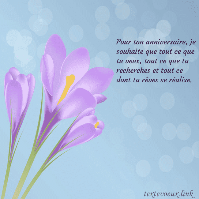 Cartes de vœux avec crocus