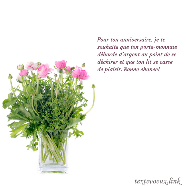 Cartes de vœux avec des fleurs dans un vase