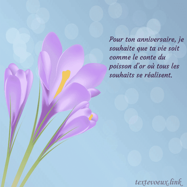 Cartes de vœux avec crocus
