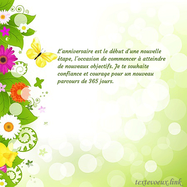 Cartes de vœux avec des fleurs et des papillons colorés