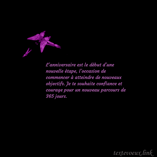 Carte de voeux avec des papillons