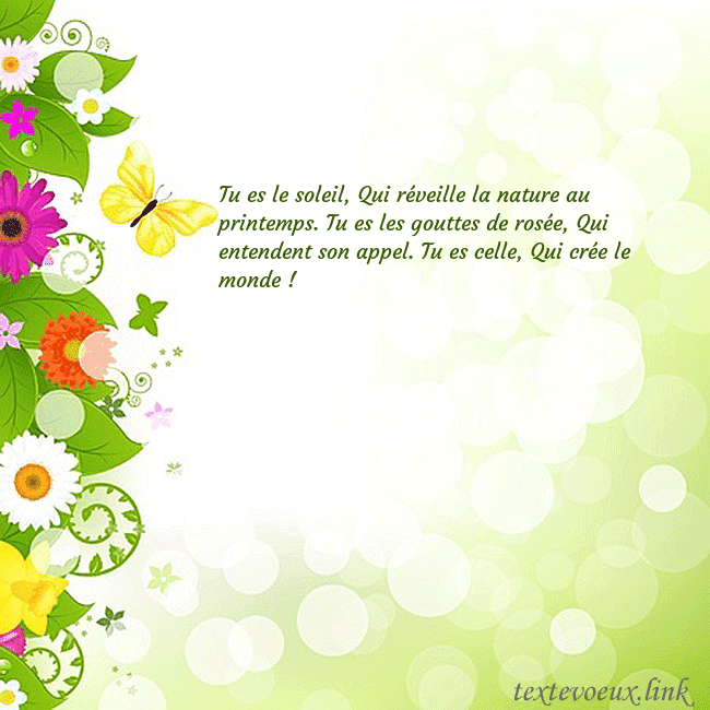 Cartes de vœux avec des fleurs et des papillons colorés