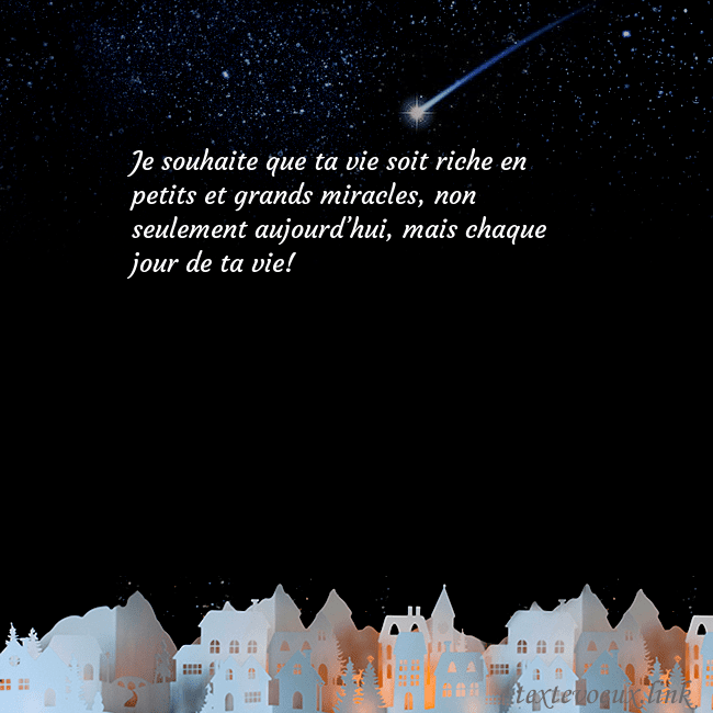 Carte postale avec une comète