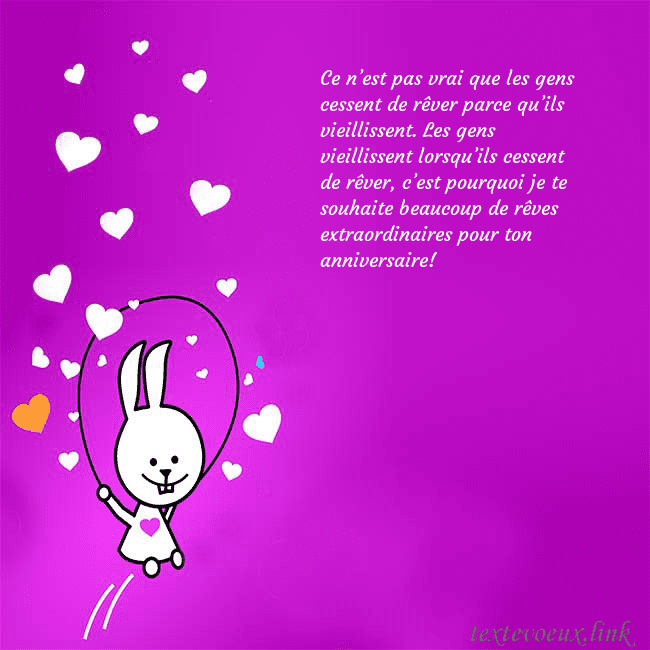 Carte de voeux avec un drôle de lapin