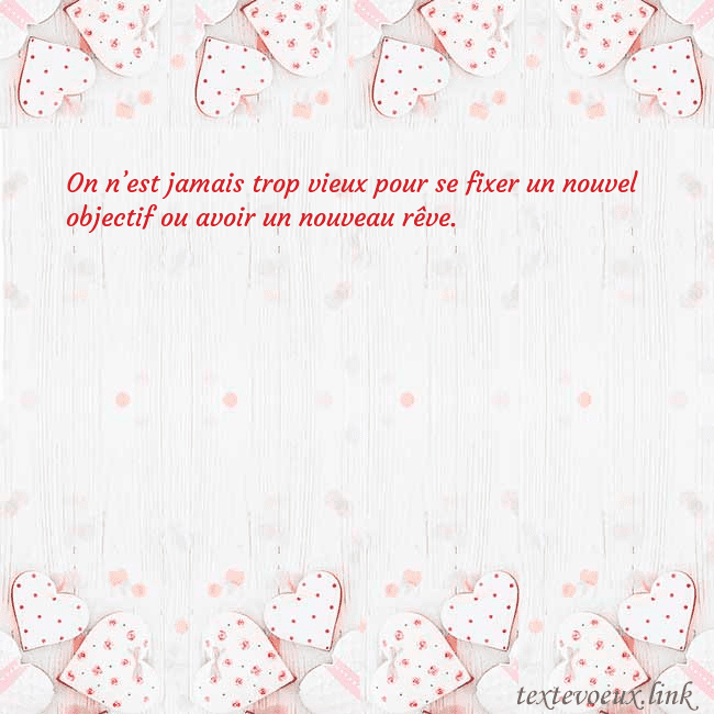 Carte de vœux avec coeurs blancs