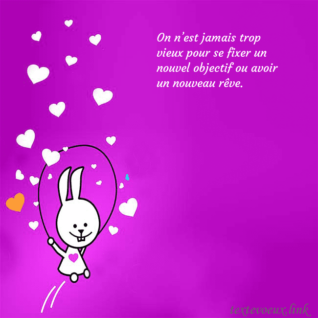 Carte de voeux avec un drôle de lapin