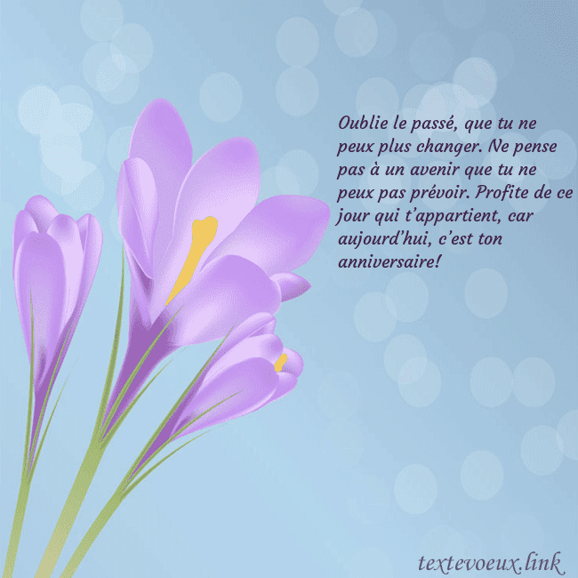 Cartes de vœux avec crocus