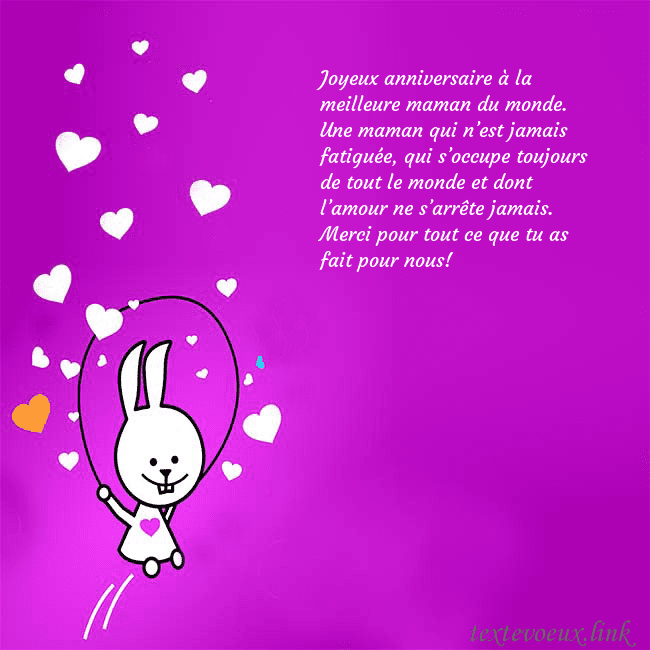 Carte de voeux avec un drôle de lapin