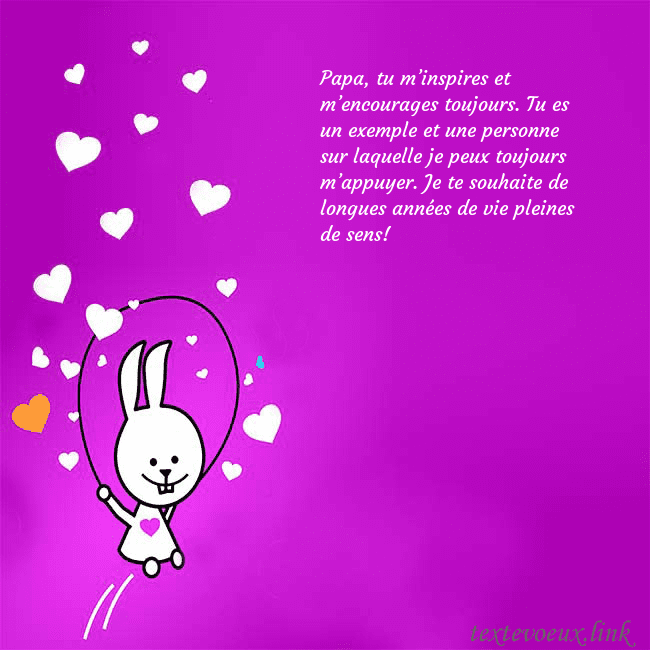 Carte de voeux avec un drôle de lapin