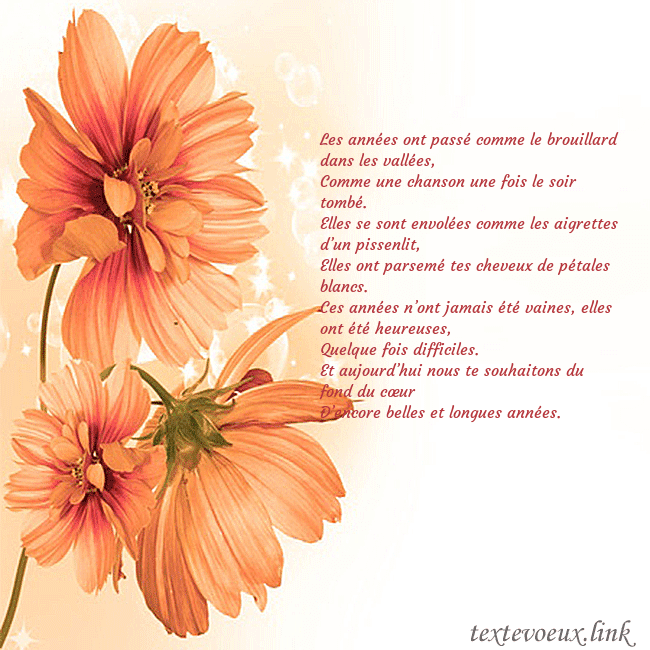 Carte de vœux avec des fleurs d'oranger