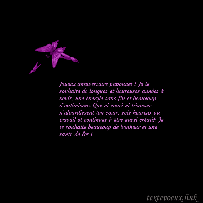 Carte de voeux avec des papillons