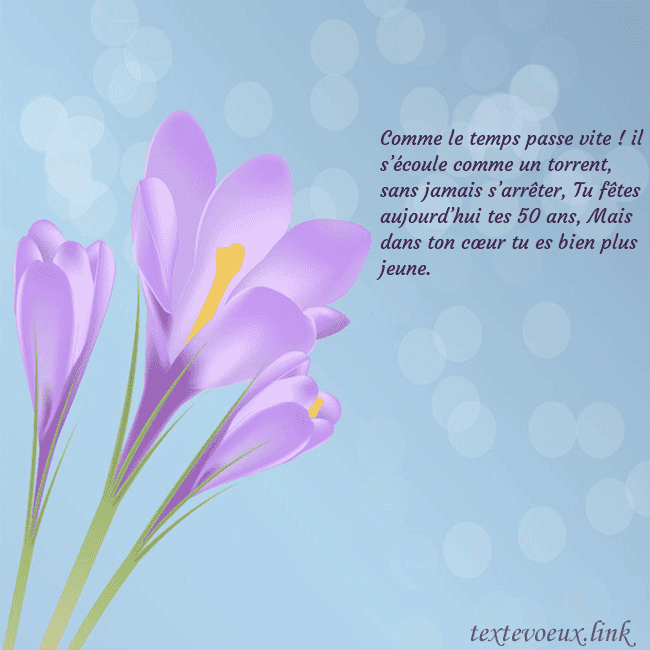 Cartes de vœux avec crocus