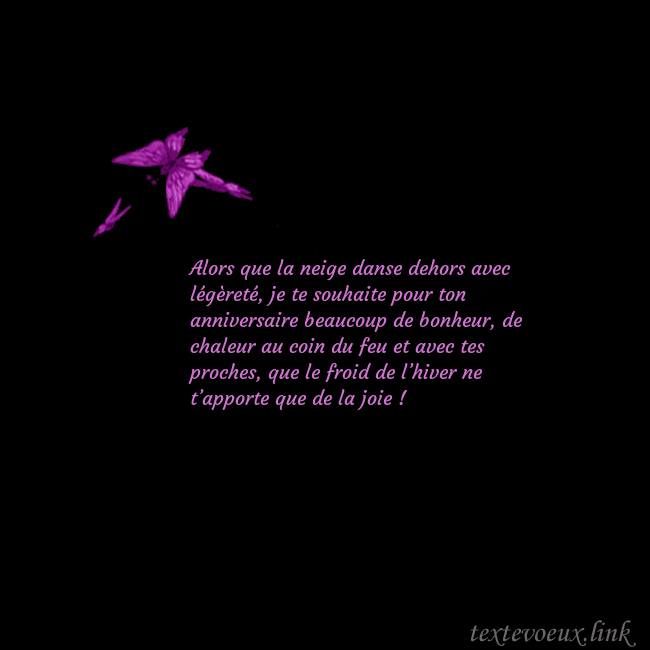 Carte de voeux avec des papillons