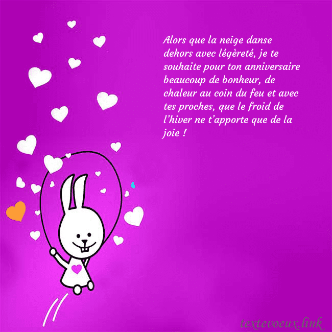 Carte de voeux avec un drôle de lapin