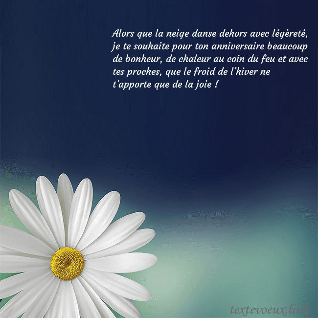 Carte postale avec une grande marguerite