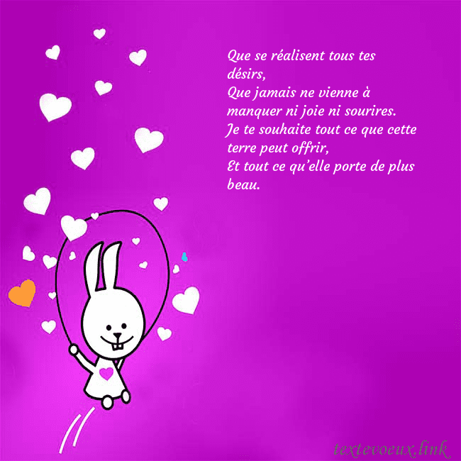 Carte de voeux avec un drôle de lapin