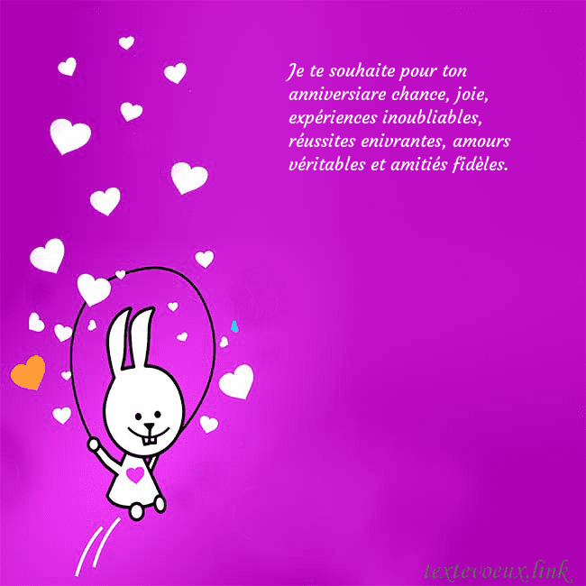 Carte de voeux avec un drôle de lapin