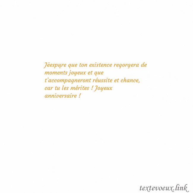 E-Carte avec coeur doré animé