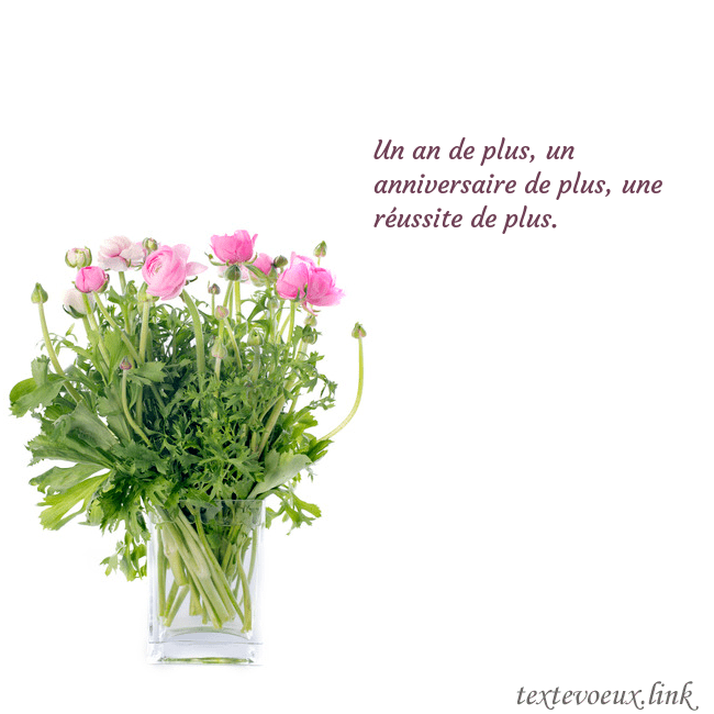 Cartes de vœux avec des fleurs dans un vase