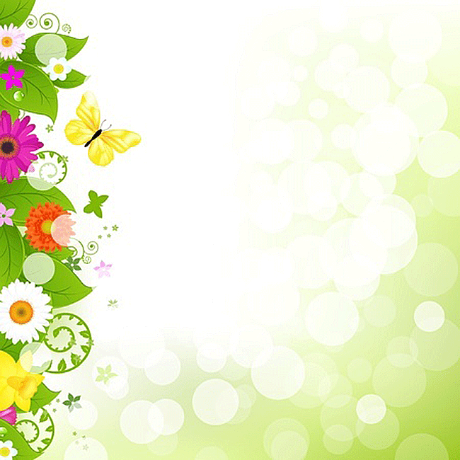 Cartes d'anniversaire personnalisées Cartes de vœux avec des fleurs et des papillons colorés