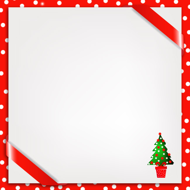 Cartes de Noël Carte postale avec arbre de Noël dans un pot
