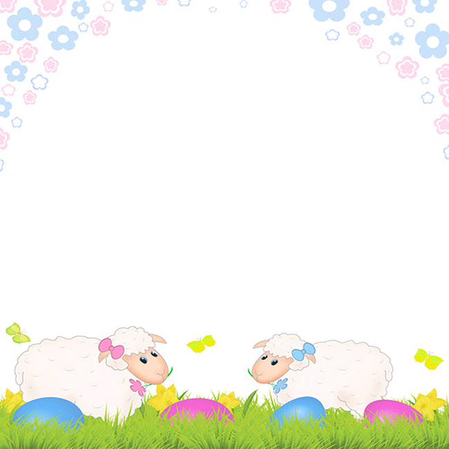 Vœux de Pâques par email mouton