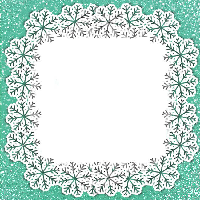 Cartes de Noël Carte de vœux avec des flocons de neige
