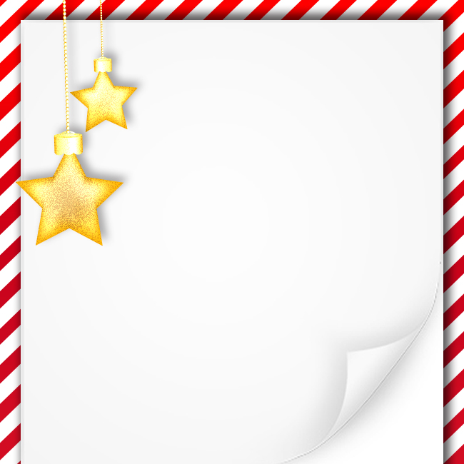 Cartes de bonne année Carte de Noël avec des étoiles d'or
